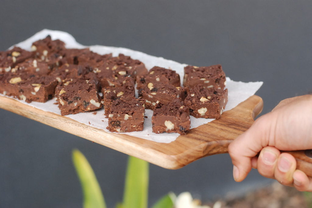 Fruit and Nut fudge - gluten free